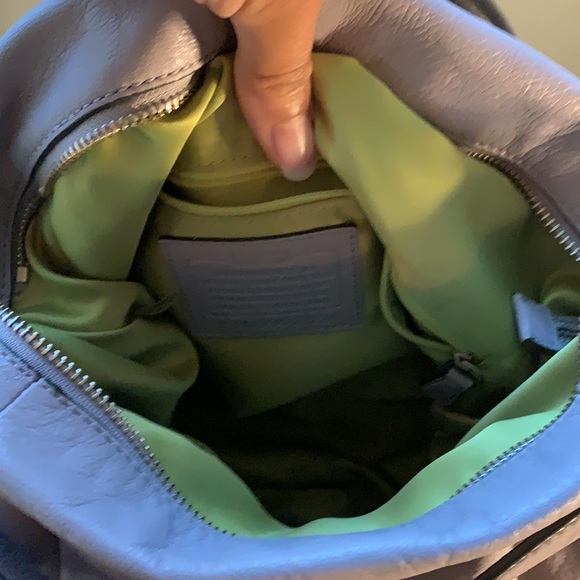 Coach handbag a beautiful slate like color - Picture 3 of 3